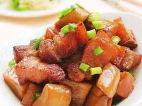 杏鮑菇紅燒肉
