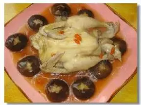 電飯鍋香菇燉雞