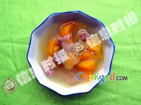 蘆薈木瓜煲雞湯