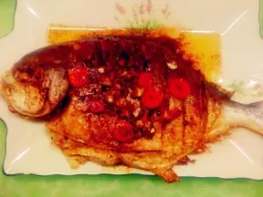 紅燒金倉魚