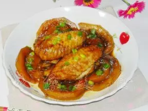 南瓜燒雞翅