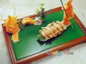 黃金雪蛤三文魚