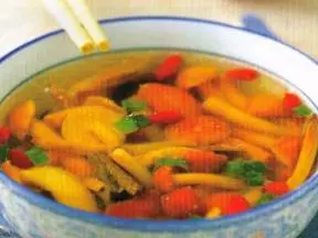 產後安神定躁-黃花菜菜鱔魚湯