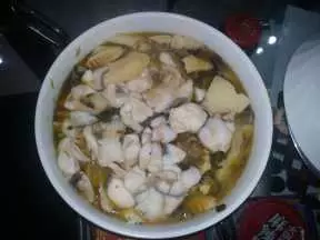 土豆酸菜魚
