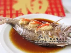 清蒸薑汁魚