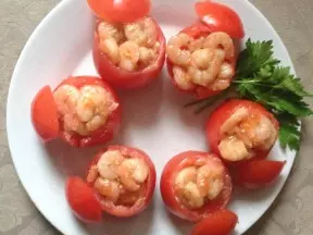 西紅柿炒蝦仁