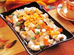蝦仁豆腐