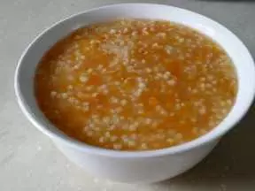 南瓜胡蘿蔔小米粥