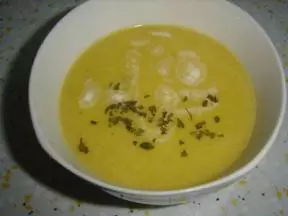 簡單製作奶油南瓜湯