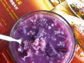 紫薯銀耳粥