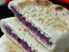 紫薯烙餅