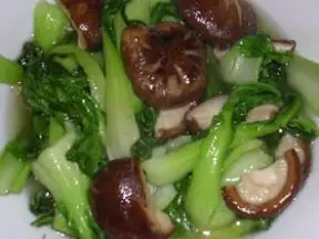 香菇燒油菜