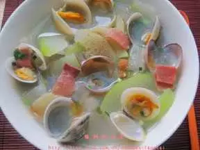 冬瓜火腿蛤蜊湯
