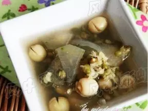 冬瓜蓮子綠豆湯