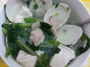 沙白芥菜豆腐湯