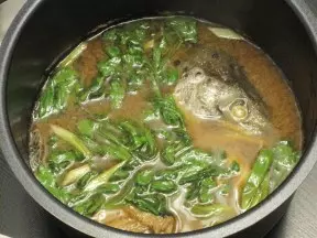 味增三文魚頭鍋