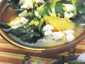 青菜鹹鴨蛋湯