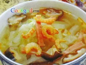 蝦米白菜湯