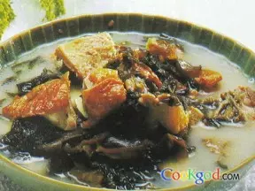 紫菜烤鴨湯