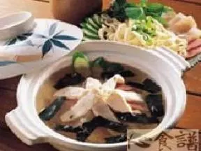 海苔魚片火鍋