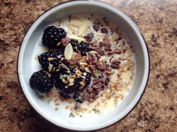 【superfood 早餐】overnight oats and chia seeds