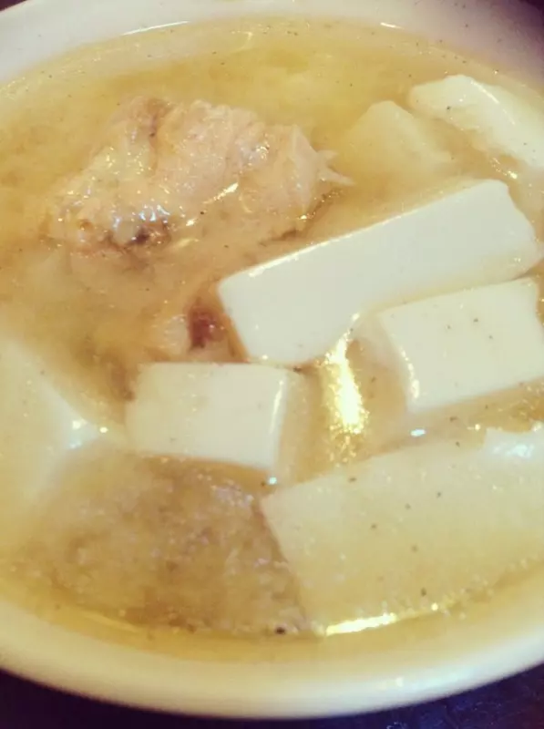 三文魚骨味增湯