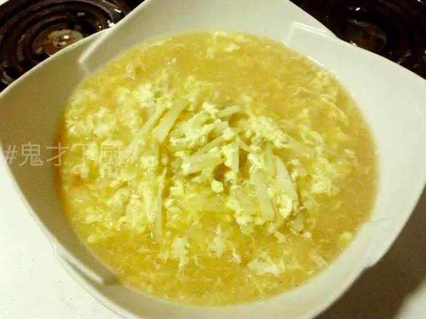 土豆絲雞蛋湯