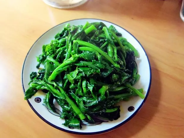 熗炒青油菜