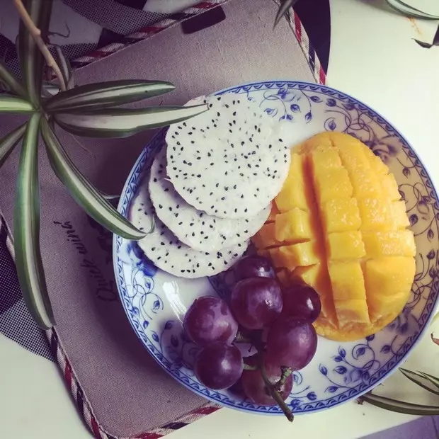 水果拼盤     時令夏季水果