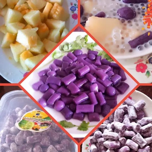 紫薯西米露➕哈密瓜