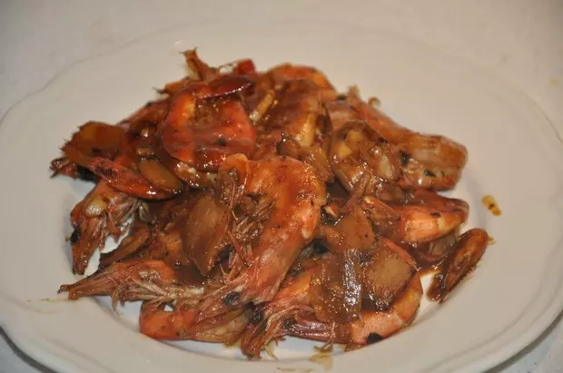 蒜蓉腐乳蝦