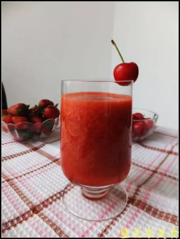 草莓櫻桃汁