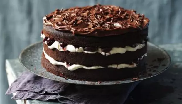 黑森林裸蛋糕 BBC Good Food - Black Forest gâteau