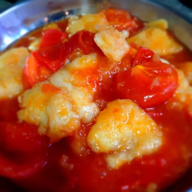 番茄煮龍利柳