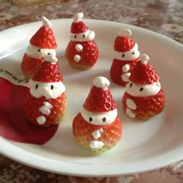 草莓聖誕老人、聖誕雪人