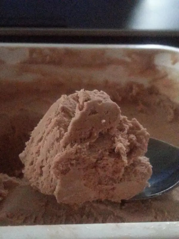 不用攪拌就可以香滑的冰淇淋