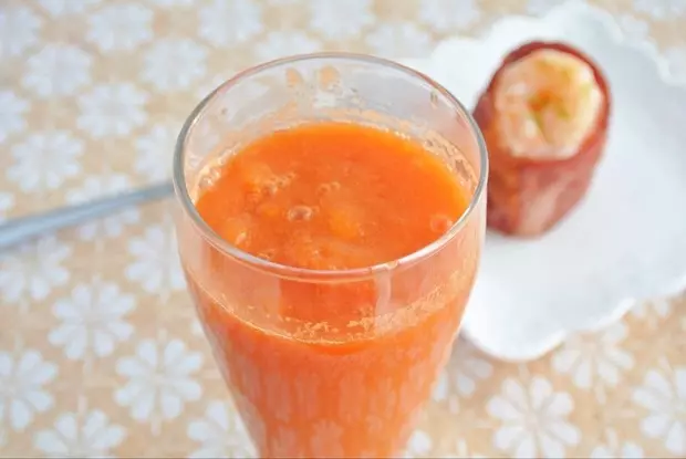 夏日清涼特飲——胡蘿蔔蘋果果泥/果汁/冰沙