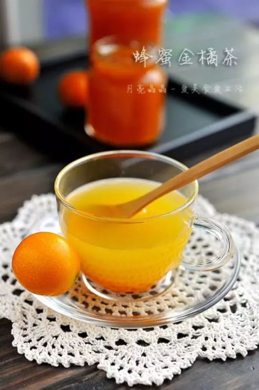 蜂蜜金橘茶