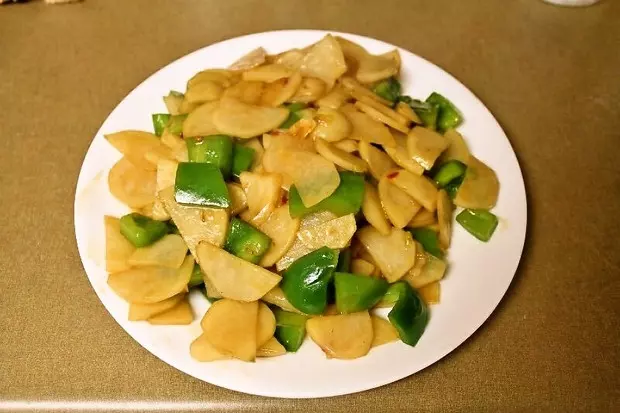 懶人版青椒土豆片
