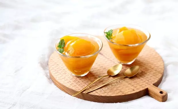 冰糖黃桃/黃桃罐頭