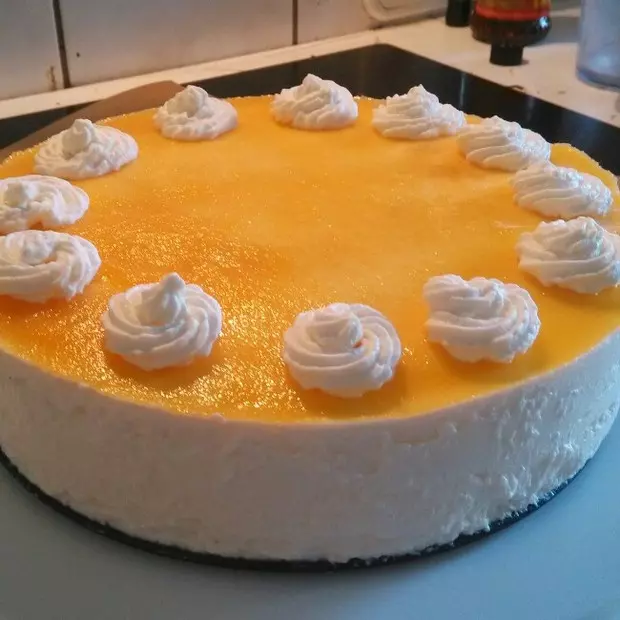 黃桃酸奶慕斯蛋糕