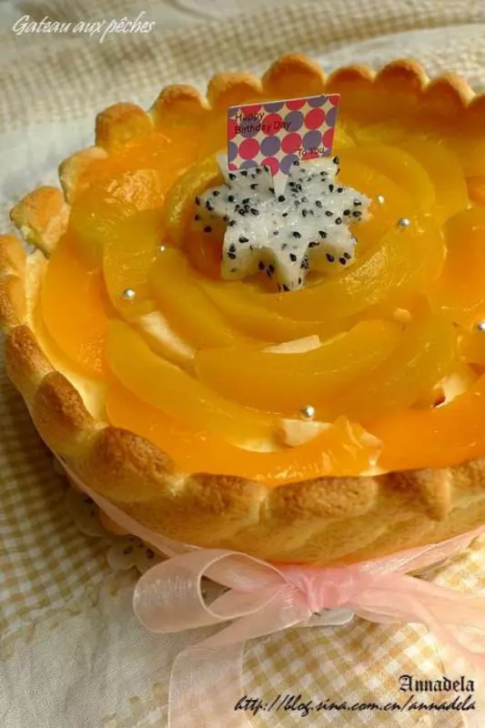 黃桃蛋糕