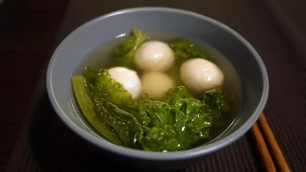 生菜魚丸湯