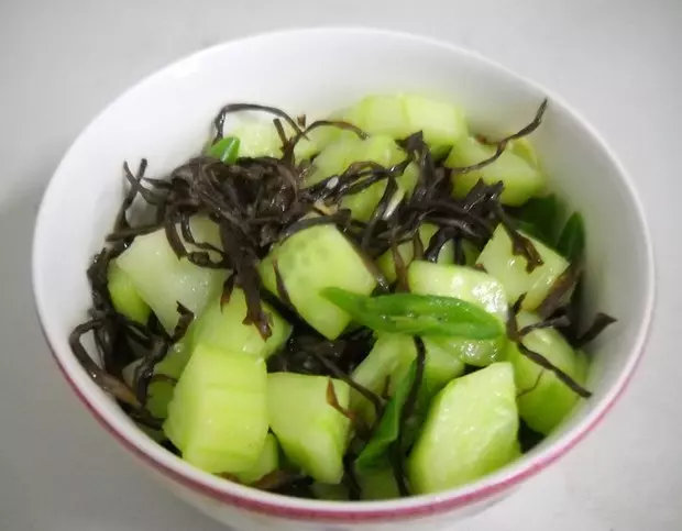 清炒干蕨黃瓜丁