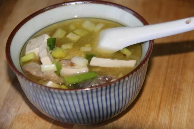 老豆腐燉魚湯
