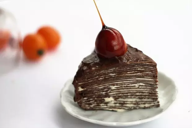 舌尖上的誘惑___巧克力千層蛋糕