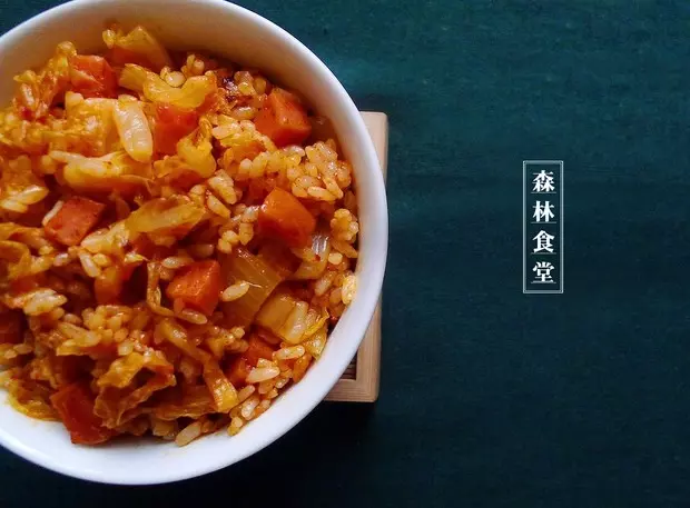 泡菜火腿炒飯——簡單淳樸的美味