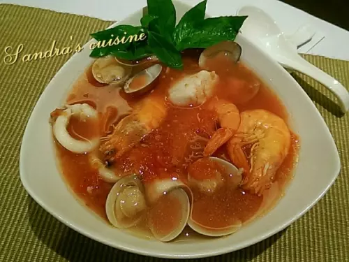 義式蕃茄海鮮湯