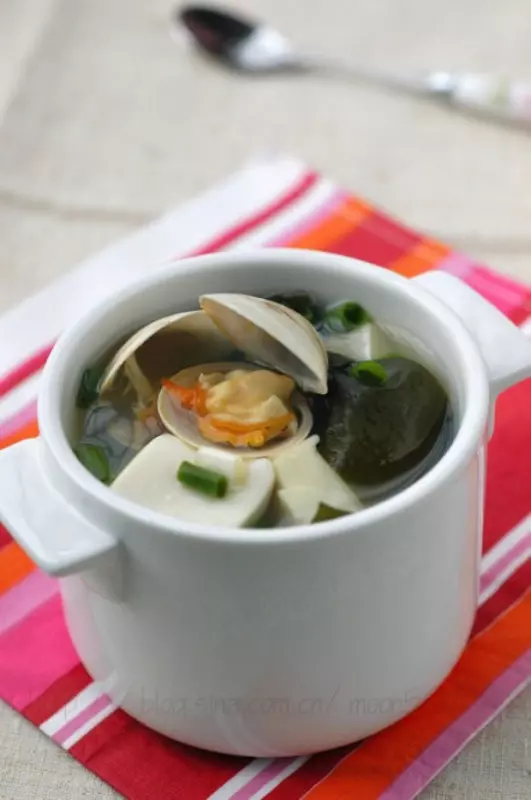 海帶豆腐蛤蜊湯