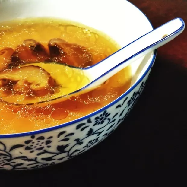 大蒜香菇雞湯